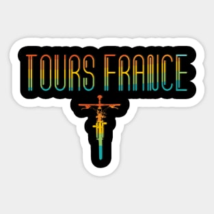 tours france Sticker